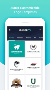 اسکرین شات برنامه DesignEvo - Logo Maker 1