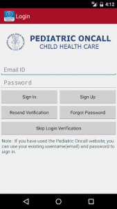 اسکرین شات برنامه Pediatric Oncall 8