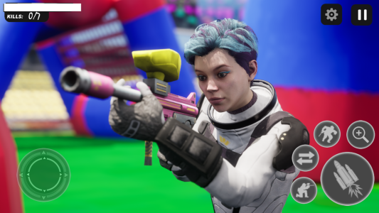 اسکرین شات 3 بازی Paintball games: Color Splash