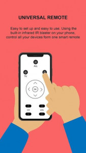 اسکرین شات برنامه Peel Smart Remote 2