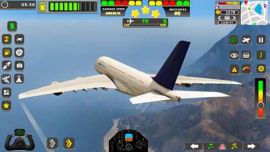 اسکرین شات 4 بازی Flight Pilot- Airplane Games