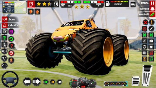 اسکرین شات 1 بازی Monster Truck Demolition Game