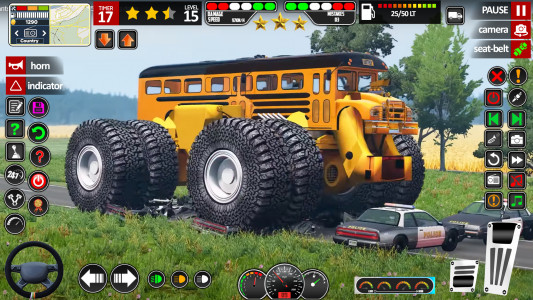 اسکرین شات 2 بازی Monster Truck Demolition Game