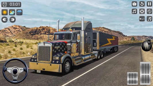 اسکرین شات 5 بازی Truck Game Cargo Transport Sim