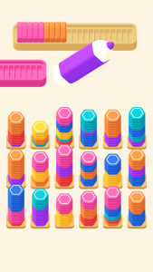 اسکرین شات 3 بازی Pencil Stack Color Sort