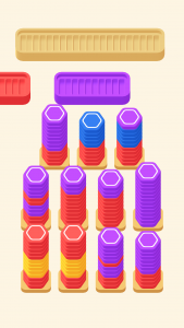 اسکرین شات 1 بازی Pencil Stack Color Sort