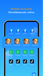 اسکرین شات برنامه Clone App-Parallel Dual Space 3
