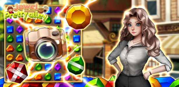 اسکرین شات 1 بازی Jewel pretty alley: Match 3