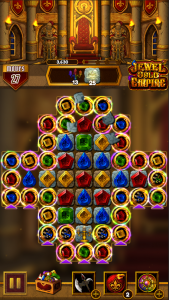 اسکرین شات 3 بازی Jewel Gold Empire : Match 3
