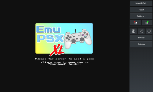 اسکرین شات برنامه EmuPSX XL 4