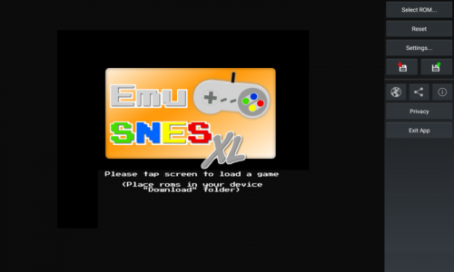 اسکرین شات برنامه EmuSNES XL 4