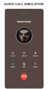 اسکرین شات بازی scary clown fake video call 4