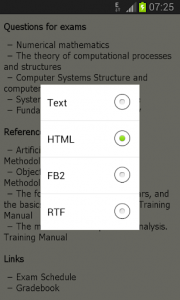 اسکرین شات برنامه Text Reader 5