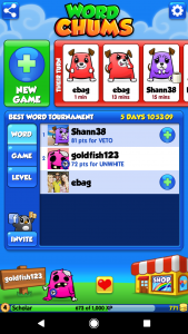اسکرین شات 7 بازی Word Chums