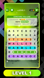 اسکرین شات بازی Wordscapes Search: Word Games 1