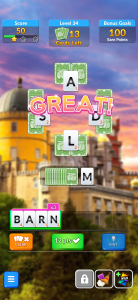 اسکرین شات 6 بازی Wordscapes Solitaire