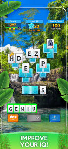 اسکرین شات 3 بازی Wordscapes Solitaire