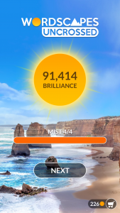 اسکرین شات 5 بازی Wordscapes Uncrossed
