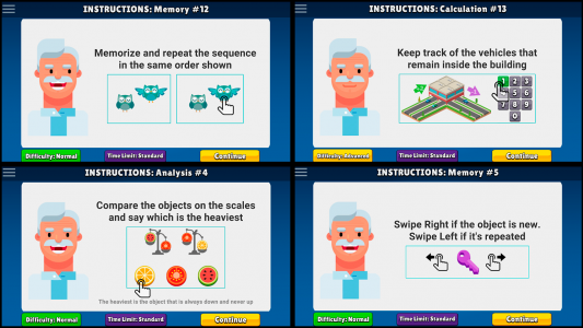 اسکرین شات بازی Neurobics: 60 Brain Games 3