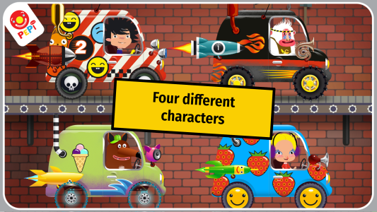 اسکرین شات 1 بازی Pepi Ride: fun car racing