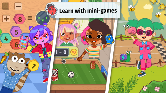 اسکرین شات بازی Pepi School: Playful Learning 3