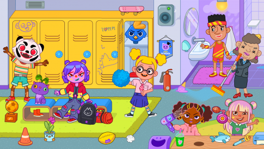 اسکرین شات بازی Pepi School: Fun Kid Games 7