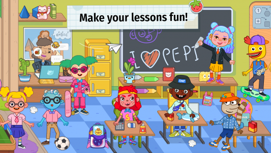 اسکرین شات بازی Pepi School: Playful Learning 1