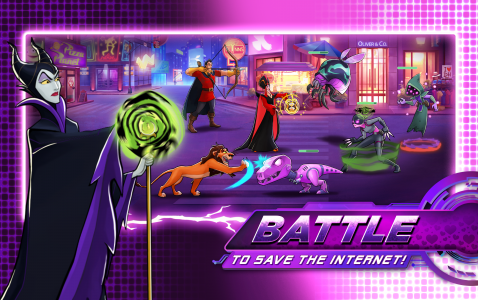 اسکرین شات 1 بازی Disney Heroes: Battle Mode