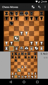اسکرین شات بازی Chess Moves ♟ Free chess game 1