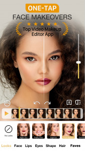اسکرین شات 1 برنامه Perfect365 Video Makeup Editor