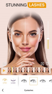 اسکرین شات 4 برنامه Perfect365 Video Makeup Editor