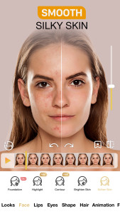 اسکرین شات 6 برنامه Perfect365 Video Makeup Editor
