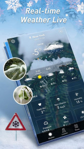 اسکرین شات 1 برنامه Local Weather - Weather Widget
