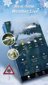 اسکرین شات برنامه Local Weather - Weather Widget 1
