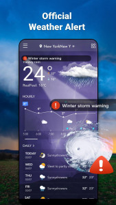 اسکرین شات برنامه Weather Forecast & Widgets 5