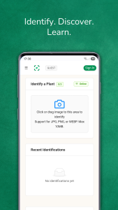 اسکرین شات 1 برنامه Plant identifier from photo