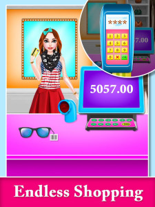 اسکرین شات 2 بازی Crazy Rich Girl Shopping Game