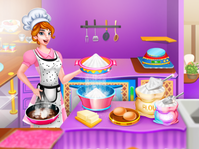 اسکرین شات 2 بازی Bakery Shop: Cake Cooking Game