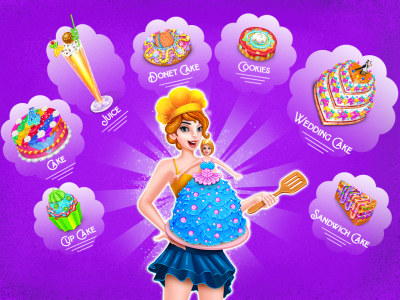 اسکرین شات 4 بازی Bakery Shop: Cake Cooking Game