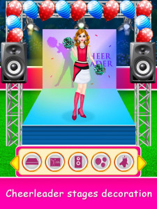 اسکرین شات 7 برنامه Cheerleader Makeup Salon Games