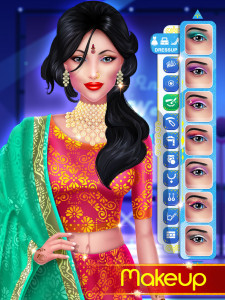 اسکرین شات بازی Indian Wedding: Makeup Game 1