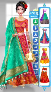 اسکرین شات بازی Indian Wedding: Makeup Game 3