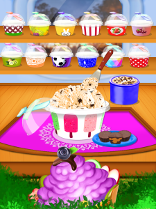 اسکرین شات 5 برنامه Ice Cream Diary - Cooking Game