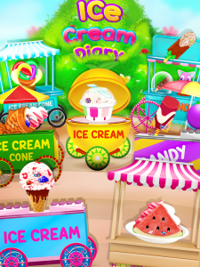اسکرین شات 1 برنامه Ice Cream Diary - Cooking Game