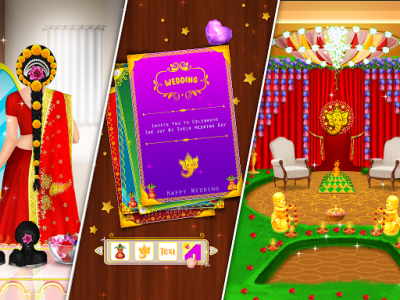 اسکرین شات برنامه Indian Royal Wedding Rituals and Makeover 7