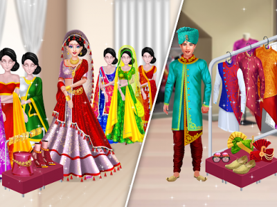 اسکرین شات برنامه Indian Royal Wedding Rituals and Makeover 5