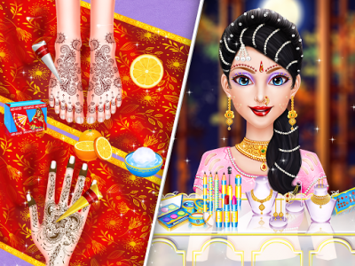 اسکرین شات برنامه Indian Royal Wedding Rituals and Makeover 3