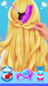 اسکرین شات 2 بازی hair do design game
