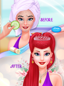 اسکرین شات 1 برنامه Makeup Games: Wedding Salon