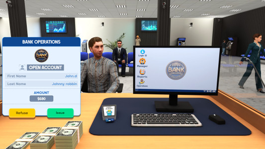 اسکرین شات 1 بازی Bank Simulator Money Business